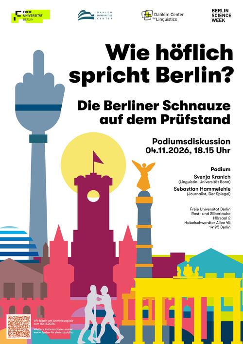 Plakat „Wie höflich spricht Berlin?“
